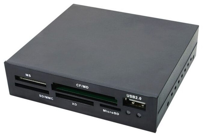 Card Reader LogiLink CR0012, Intern, 3.5 inch , USB 2.0 - imaginea 1