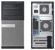 Calculator Dell OptiPlex 9020, Tower, Intel Core i3 4150 3.5 GHz; 8 GB DDR3; Fara Hard Disk; Placa Video Intel HD Graphics; Fara Windows; 1 An Garantie, Second Hand - imaginea 5