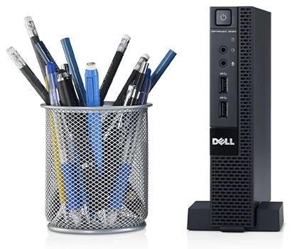Calculator Dell OptiPlex 3020, Micro, Intel Core i3 4150T 3.0 GHz, Fara Memorie Ram, Fara Hard Disk, Fara Windows, 3 Ani Garantie, Premium - imaginea 1