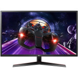 Monitor 31.5" LG 32MP60G-B, FHD 1920*1080, IPS, 16:9, 250 cd/mp, 1200:1, 5 ms, 178/178, Flicker safe, AMD FreeSync, D-sub, HDMI, DP, Headphone out, VESA 100*100, cablu HDMI inclus, culoare negru - imaginea 1