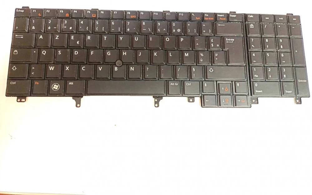 Tastatura Laptop Refurbished, Dell Latitude E5530, AZERTY - imaginea 1