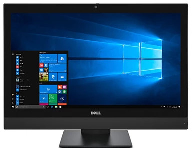 Calculator All In One, Dell OptiPlex 7450, Wi-Fi, Bluetooth, WebCam, Display 24" 1920 by 1080, Intel Core i5 6500 3.2 GHz up to 3.6 GHz; 8 GB DDR4; 256 GB SSD M.2 NVMe; Windows 10 Pro; 1 An Garantie, Second Hand - imaginea 1