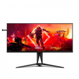MONITOR AOC AG405UXC 40 inch, Panel Type: IPS, Backlight: WLED, Resolution: 3440x1440, Aspect Ratio: 21:9,  Refresh Rate:144Hz, Response time GtG: 4ms, Contrast (static): 1000:1, Contrast (dynamic): 80M:1, Viewing angle: 178º(R/L), 178º(U/D), Colours: 16.7 millions, Adjustability: Tilt: -5/25 - imaginea 2
