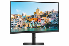 MONITOR SAMSUNG LS24A400UJUXEN 24 inch, Panel Type: IPS, Resolution: 1920x1080, Aspect Ratio: 16:9,  Refresh Rate:75Hz, Response time GtG: 5ms, Brightness: 250 cd/m², Contrast (static): 1000 : 1, Viewing angle: 178º(R/L), 178º(U/D), Color Gamut (NTSC/sRGB/Adobe RGB/DCI-P3): 72% NTSC, Colours: 16.7M - imaginea 4