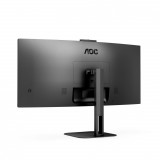 MONITOR AOC CU34V5CW/BK 34 inch, Panel Type: VA, Backlight: WLED, Resolution: 3440x1440, Aspect Ratio: 21:9,  Refresh Rate:100Hz, Response time GtG: 4ms, Brightness: 300 cd/m², Contrast (static): 3000:1, Contrast (dynamic): 20M:1, Viewing angle: 178º(R/L), 178º(U/D), Colours: 16.7M, 5Wx2 speakers - imaginea 8