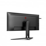 MONITOR AOC AG405UXC 40 inch, Panel Type: IPS, Backlight: WLED, Resolution: 3440x1440, Aspect Ratio: 21:9,  Refresh Rate:144Hz, Response time GtG: 4ms, Contrast (static): 1000:1, Contrast (dynamic): 80M:1, Viewing angle: 178º(R/L), 178º(U/D), Colours: 16.7 millions, Adjustability: Tilt: -5/25 - imaginea 7