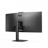 MONITOR AOC CU34V5CW/BK 34 inch, Panel Type: VA, Backlight: WLED, Resolution: 3440x1440, Aspect Ratio: 21:9,  Refresh Rate:100Hz, Response time GtG: 4ms, Brightness: 300 cd/m², Contrast (static): 3000:1, Contrast (dynamic): 20M:1, Viewing angle: 178º(R/L), 178º(U/D), Colours: 16.7M, 5Wx2 speakers - imaginea 7