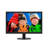 Monitor 23 inch LED, Philips 233V5L, Black, 3 Ani Garantie, Refurbished - imaginea 1