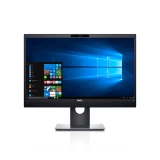 Monitor 24 inch, LED IPS, Dell P2418HZ, Full HD, WebCam,  Black, 3 Ani Garantie, Refurbished - imaginea 1