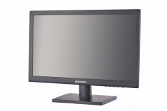 Monitor Hikvision 19"LED, DS-D5019QE-B; LED-Backlit; Screen Size: 18.5”; Max Resolution: 1366×768; Response Time: 5ms; Viewing Angle: Horizontal 90°, Vertical 65°; 3D comb filter; 3D De-interlace; 3D noise reduction; Input: HDMI, VGA; VESA stand bracket. - imaginea 1