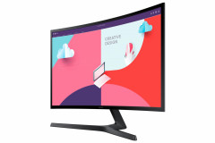 MONITOR SAMSUNG LS24C366EAUXEN 24 inch, Curvature: 1800R , Panel Type: VA, Resolution: 1920x1080, Aspect Ratio: 16:9,  Refresh Rate:60Hz, Response time GtG: 4ms, Brightness: 250 cd/m², Contrast (static): 3000 : 1, Viewing angle: 178º(R/L), 178º(U/D), Color Gamut (NTSC/sRGB/Adobe RGB/DCI-P3): 72% - imaginea 6