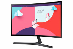 MONITOR SAMSUNG LS24C366EAUXEN 24 inch, Curvature: 1800R , Panel Type: VA, Resolution: 1920x1080, Aspect Ratio: 16:9,  Refresh Rate:60Hz, Response time GtG: 4ms, Brightness: 250 cd/m², Contrast (static): 3000 : 1, Viewing angle: 178º(R/L), 178º(U/D), Color Gamut (NTSC/sRGB/Adobe RGB/DCI-P3): 72% - imaginea 5