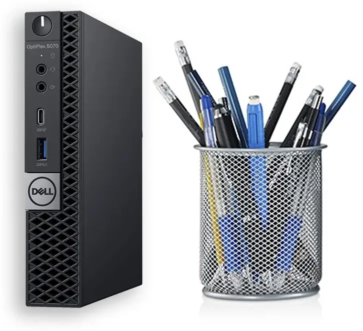 Calculator Dell OptiPlex 5070, Micro, Intel Core i5 9500 3.0 GHz up to 4.4 GHz; 32 GB DDR4; 512 GB SSD M.2 NVMe; Fara Windows; 3 Ani Garantie, Premium, Refurbished - imaginea 1