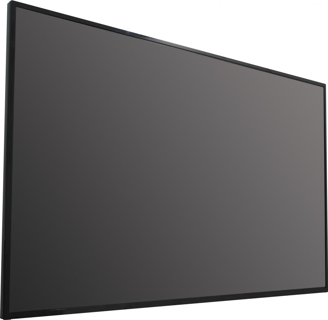 Monitor Hikvision 55-inch DS-D5055UC-C; 4K, dedicat pentru sistemele de supraveghere video, fiabilitate ridicata si stabilitate 24/7, LED, rezolutie 3840 × 2160@60 Hz, luminozitate 450cd/m², contrast 5700:1, timp de raspuns 6.5 ms,2 x difuzoare 5W, HDMI 1.4 × 1, HDMI2.0 × 1, VGA ×1, Audio in × 1 - imaginea 1