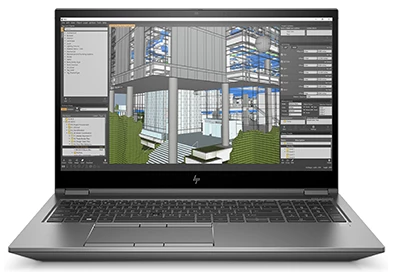 Laptop HP ZBook Fury 15 G7, Intel Core i7 10850H 2.7 GHz up to 5.1 GHz, nVidia Quadro T2000 Max-Q 4 GB GDDR5, Wi-Fi, Bluetooth, WebCam, Display 15.6" 1920 by 1080, 16 GB DDR4; 512 GB SSD M.2 NVMe; Fara Windows; 3 Ani Garantie, Premium, Refurbished - imaginea 1