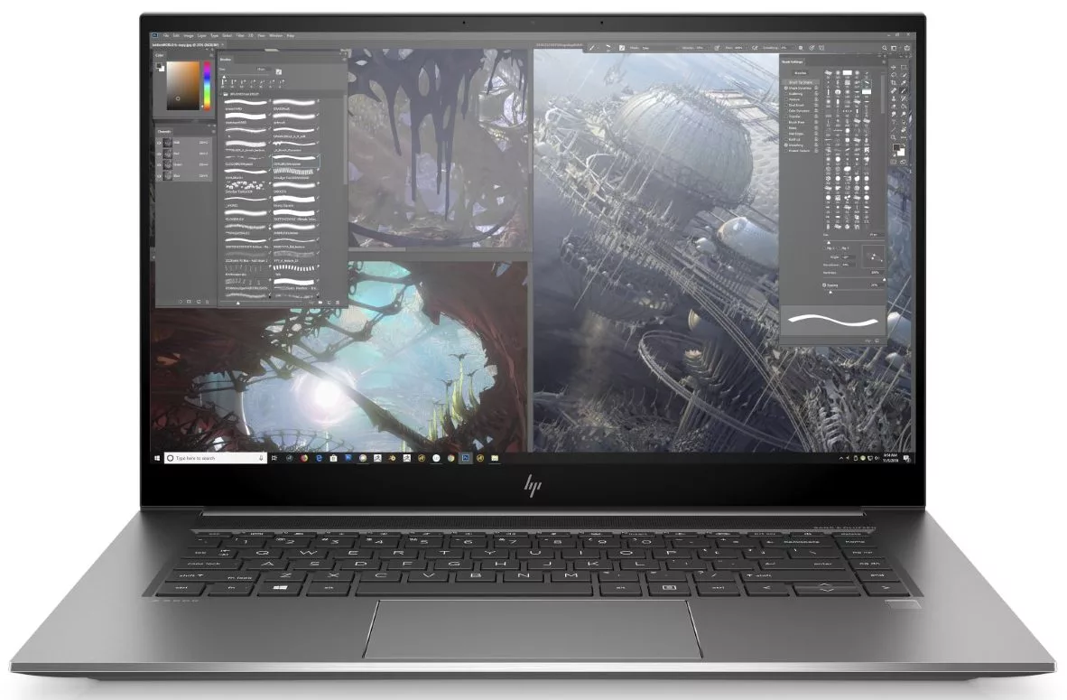 Laptop HP ZBook Create G7, Intel Core i7 10750H 2.6 GHz up to 5.0 GHz, nVidia GeForce RTX 2070 Max-Q 8 GB GDDR6, Wi-Fi, Bluetooth, WebCam, Display 15.6" 1920 by 1080, Fara Memorie Ram, Fara Hard Disk, Windows 11 Pro, 3 Ani Garantie - imaginea 1