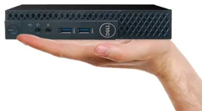 Calculator Dell OptiPlex 7070, Micro, Intel Core i3 9100 3.6 GHz up to 4.2 GHz; Fara Memorie Ram; Fara Hard Disk; Windows 11 Pro; 3 Ani Garantie, Premium, Refurbished - imaginea 5