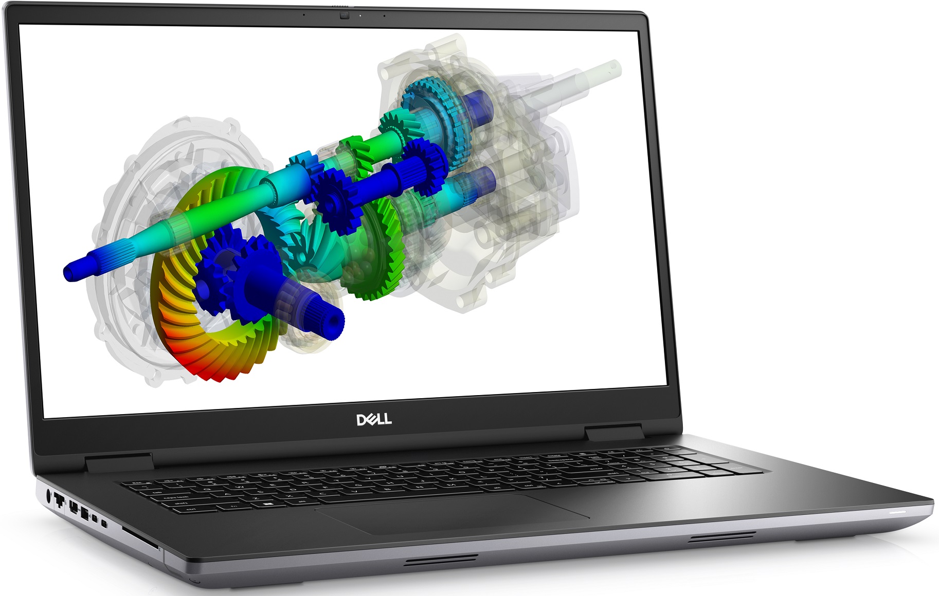 Laptop Dell Precision 7770, Intel Core i7 12850HX 2.1 GHz up to 4.8 GHz, nVidia RTX A4500 16 GB GDDR6, Wi-Fi, Bluetooth, WebCam, Display 17" 1920 by 1080, 64 GB DDR5; 2 x 1 TB SSD M.2 NVMe NOU; Windows 11 Pro; 3 Ani Garantie, Ca Nou - imaginea 4