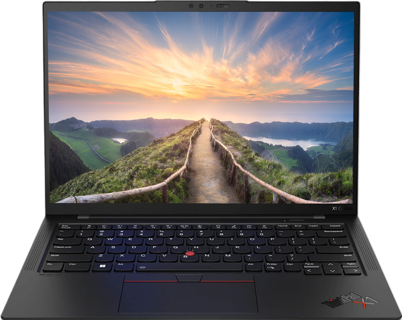 Laptop Lenovo ThinkPad X1 Carbon Gen 8, Intel Core i7 10610U 1.8 GHz up to 4.9 GHz, Intel HD Graphics, Tastatura QWERTY US, Wi-Fi, Bluetooth, WebCam, Display 14" 1920 by 1080 Touchscreen, 16 GB LPDDR3, 512 GB SSD M.2 NVMe, Fara Windows, 3 Ani Garantie, Premium - imaginea 1