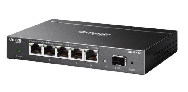 Omada 5-Port 2.5GBASE-T Easy Managed Switch with 1 10GE SFP+ Slot PORT: 5× 2.5G RJ45 Ports，1× 10G SFP+ Slot SPEC: Desktop Steel Case and Fanless FEATURE: Centralized Management by Omada SDN Controller, Omada App. Flow Control, Loopback Detection, Port Isolation, Port Mirroring, LAG, VLAN, IGMP - imaginea 1