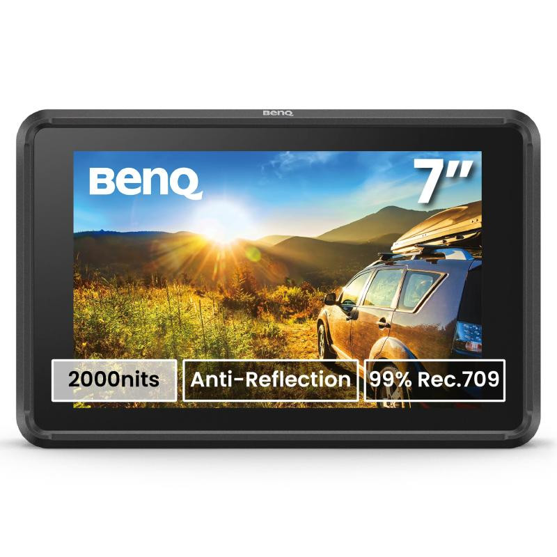 Monitor Consumer BenQ PVS7, 7", 1920 x 1080 pixeli, Black, 3 ani Garantie - imaginea 1