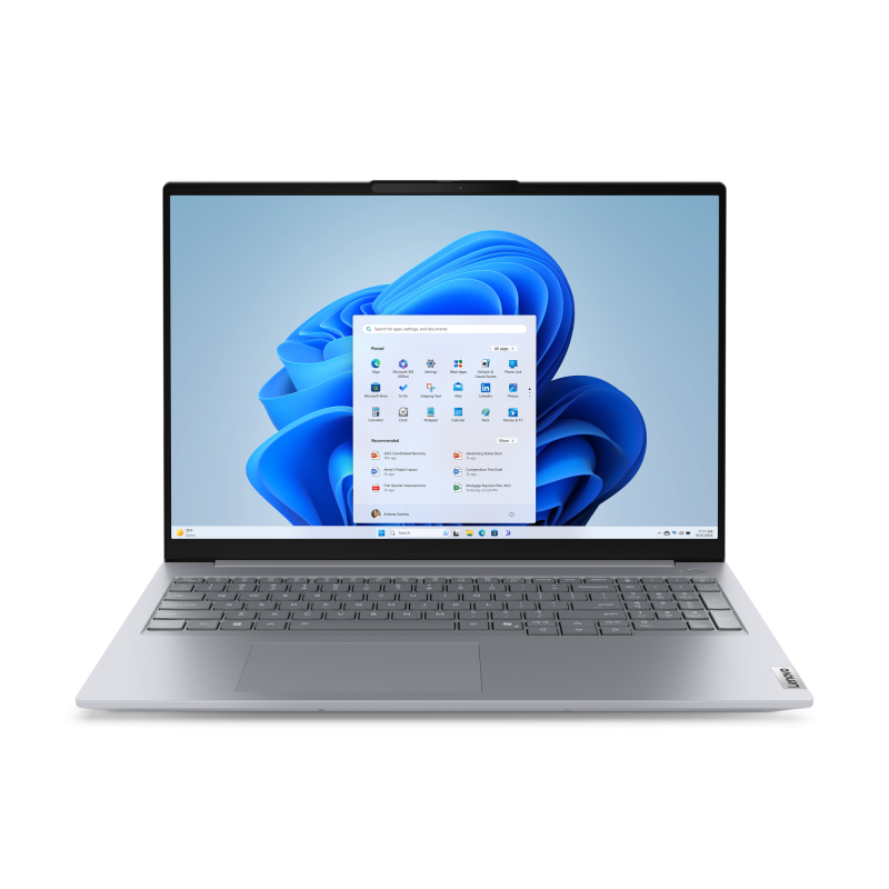 Laptop SMB Lenovo ThinkBook 16 G8 IAL, cu procesor Intel Core Ultra 5 135H, 16'' IPS, 16 GB DDR5, 512 GB SSD, Intel Arc Graphics, Fara OS, 3 ani Garantie - imaginea 1