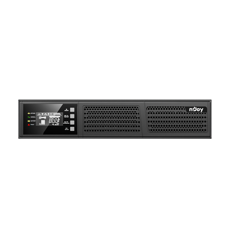 UPS nJoy Runa 3K, 2700W, LCD, USB, Rackmount 2U - imaginea 1