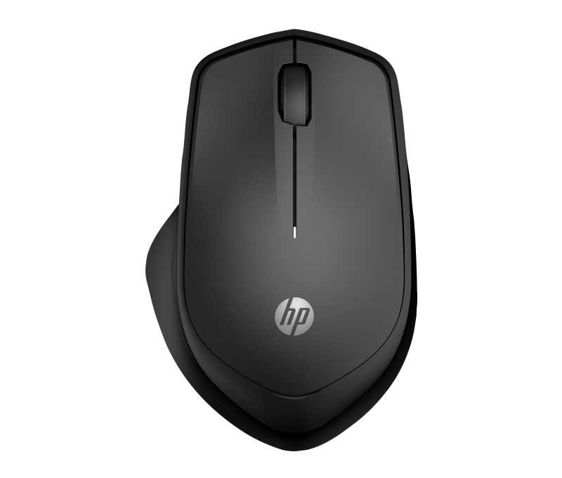 Mouse Wireless HP 285 Silent Wireless Mouse, 1200 dpi, Negru - imaginea 1