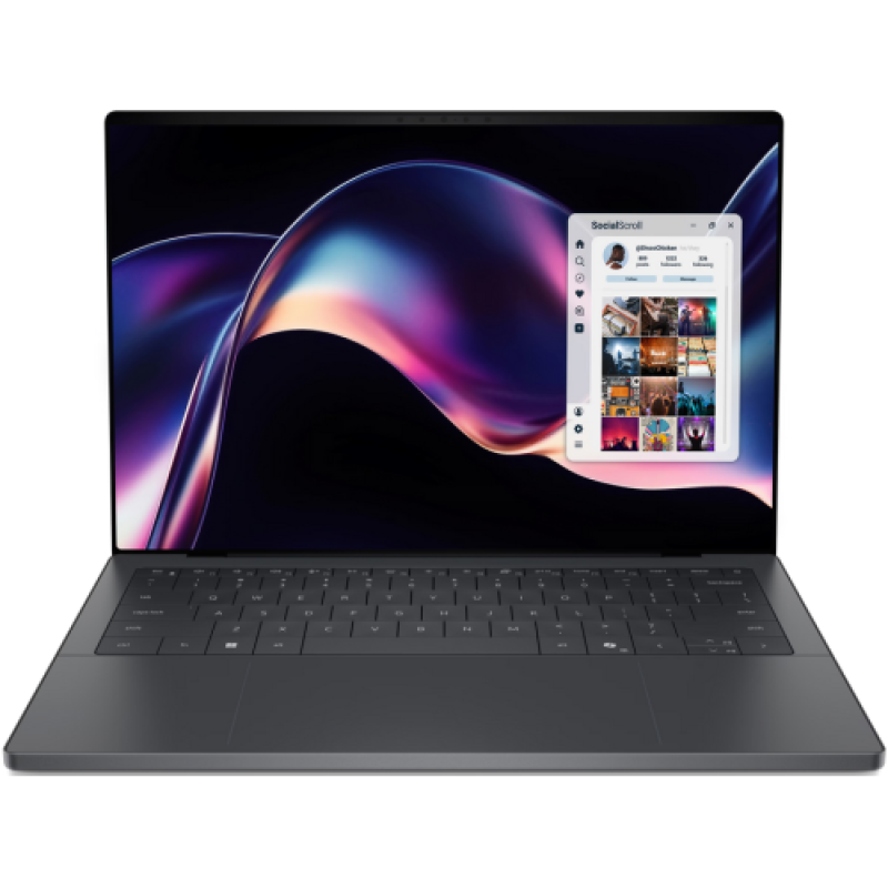 Laptop Consumer DELL XPS 14, cu procesor Intel Core Ultra 7 358H, 14'' OLED, 32 GB LPDDR5x, 1 TB, Intel Arc B390, Windows 11 Pro, 3 ani Garantie - imaginea 1
