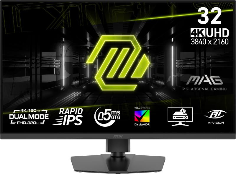 Monitor Consumer MSI MAG 322URDF E16, 31.5", 3840 x 2160 pixeli, Black, 2 ani Garantie - imaginea 1