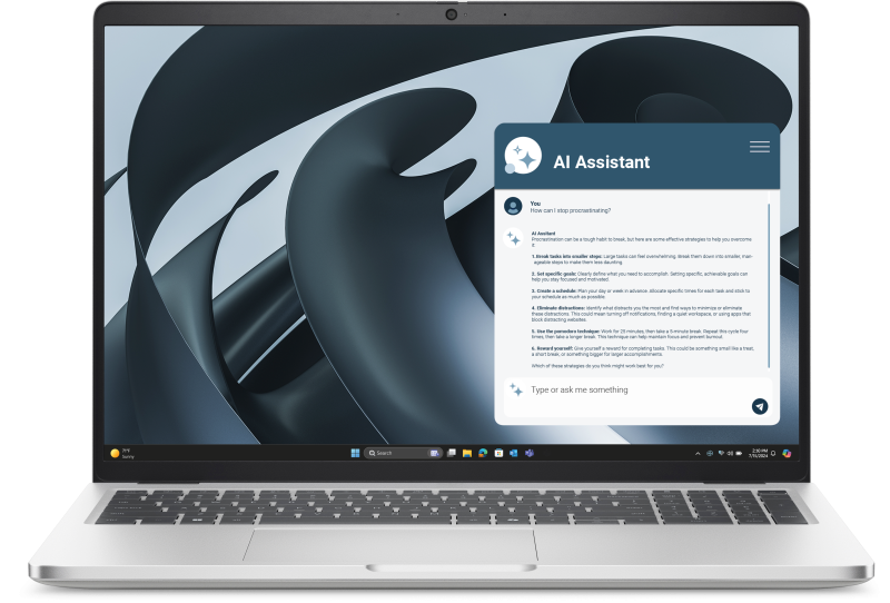 Laptop Business DELL Pro 16 Plus PB16255, cu procesor AMD Ryzen 5 PRO 230, 16'' IPS, 16 GB LPDDR5x, 512 GB SSD, AMD Radeon 760M, Windows 11 Pro, 3 ani Garantie - imaginea 1