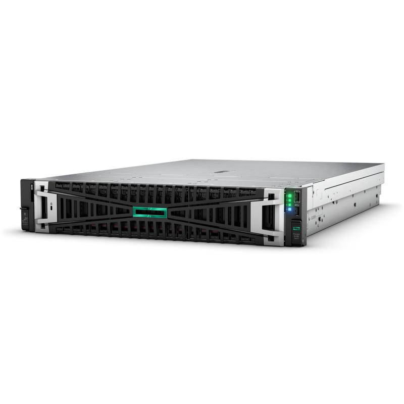 HPE ProLiant DL385 Gen11 9115 2.6GHz 16c 1P 2x32GB-R 8SFF MR408i-o 2x480GB SSD 2x1000W PS EU Server - imaginea 2