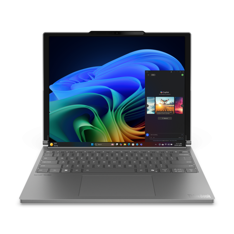 Laptop Business Lenovo ThinkBook Plus G6 Rollable, cu procesor Intel Core Ultra 7 258V, 14'' OLED, 32 GB LPDDR5x, 1 TB, Intel Arc Graphics 140V, Windows 11 Pro, 3 ani Garantie - imaginea 1