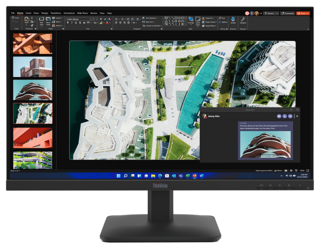 Monitor Consumer Lenovo ThinkVision S27-4e, 27", 1920 x 1080 pixeli, Black, 3 ani Garantie
