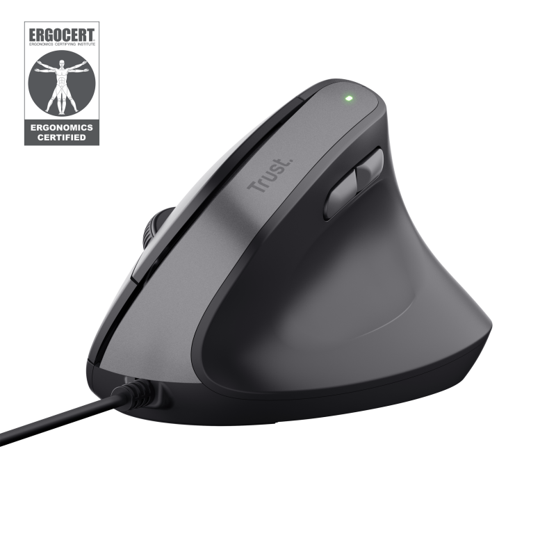 Mouse Gaming Trust Bayo II, 2400 dpi, Negru - imaginea 1
