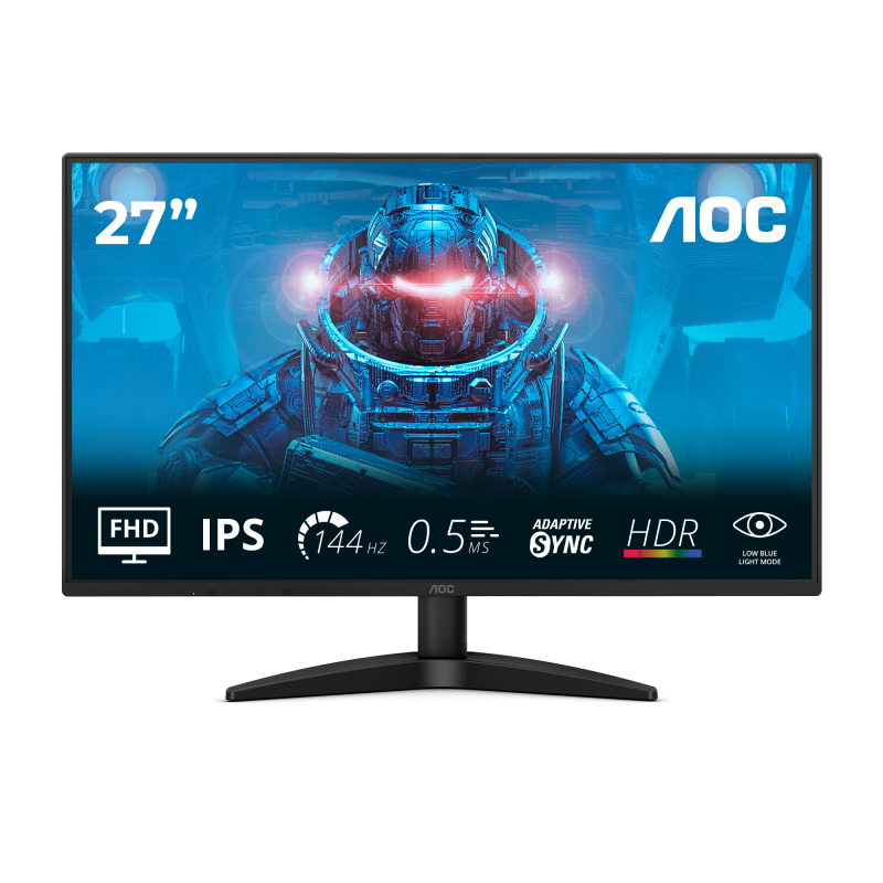 Monitor Gaming AOC 27B36X, 27", 1920 x 1080 pixeli, Black, 3 ani Garantie - imaginea 1