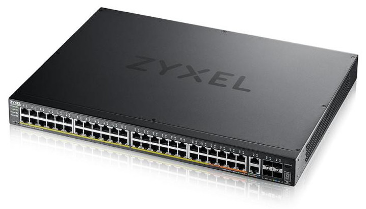 Zyxel 24-port GbE L3 Access Switch with 6 10G Uplink - imaginea 1