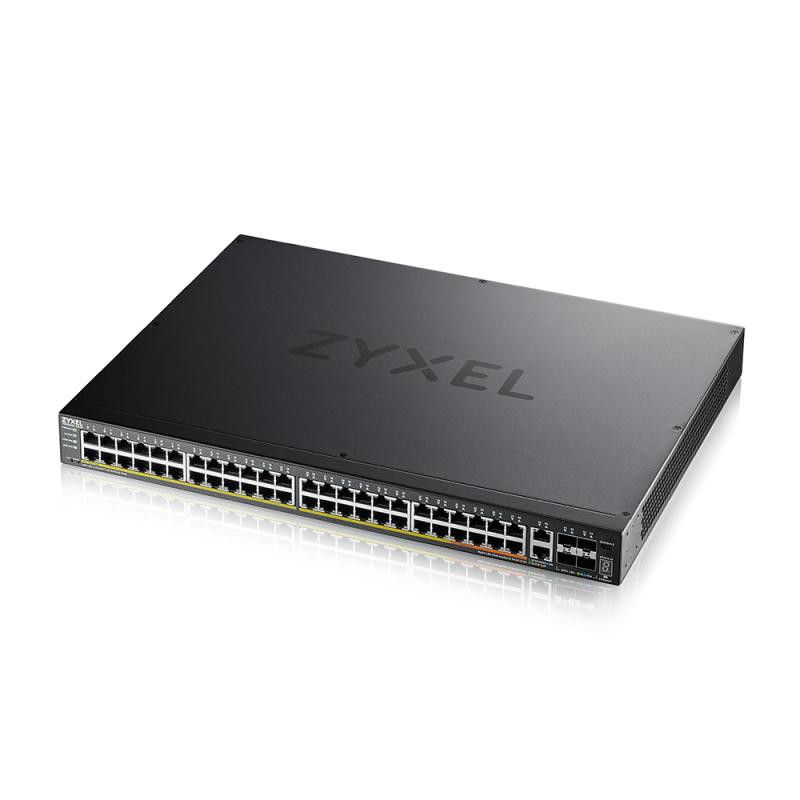 Zyxel 24-port GbE L3 Access Switch with 6 10G Uplink - imaginea 1