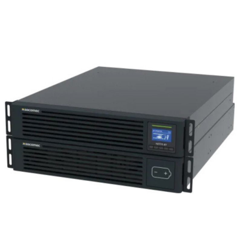 UPS SOCOMEC NeTYS RT, 6000W, LCD, Rackmount 2U - imaginea 1