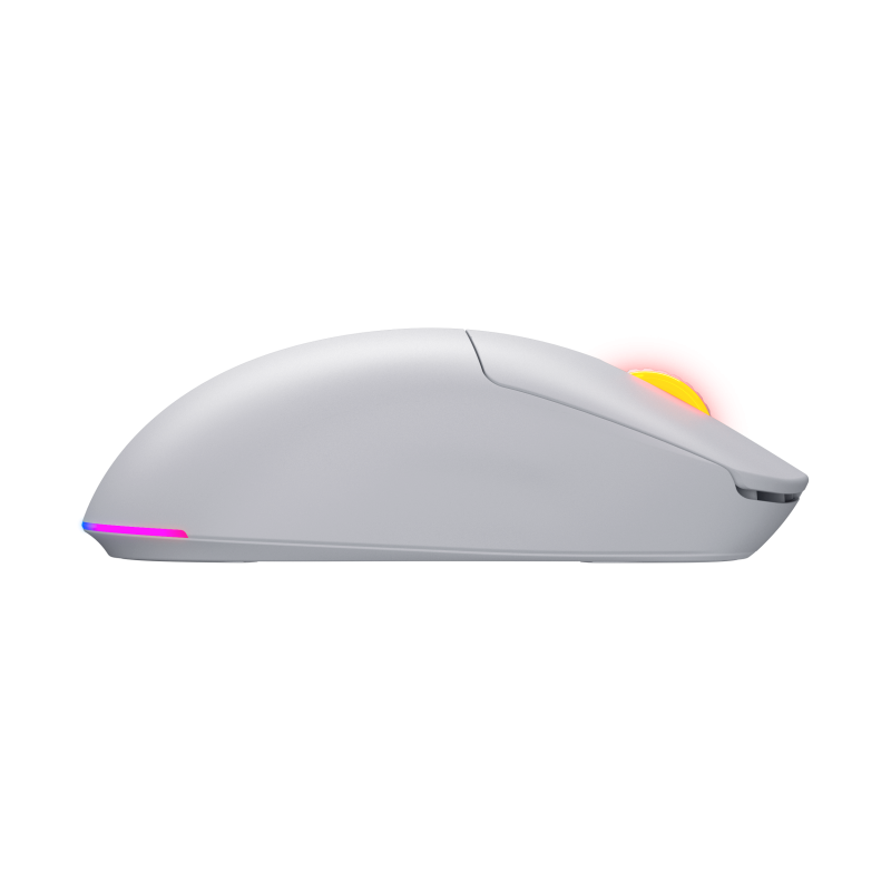 Mouse Gaming Wireless Hator Quasar 3 Wireless, 12000 dpi, Alb - imaginea 1