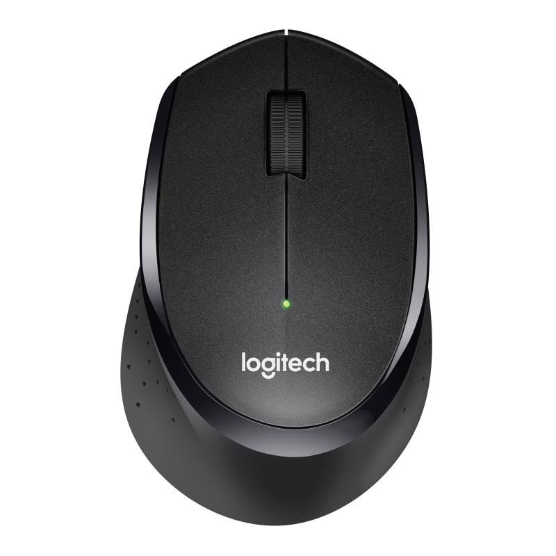 Mouse Wireless Logitech M330 SILENT PLUS, 1000 dpi, Negru - imaginea 1