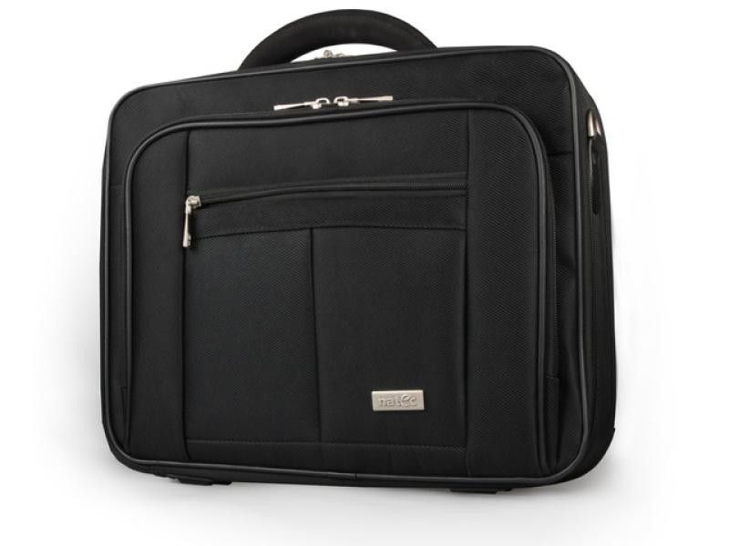 Geanta laptop NATEC Boxer, negru, 2 ani garantie - imaginea 1