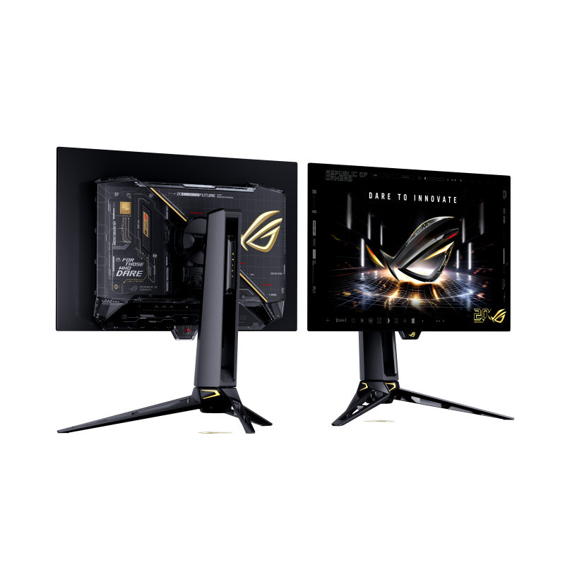 Monitor Gaming ASUS ROG Swift OLED PG27AQWP-G EDITION 20, 26.5", 2560 x 1440 pixeli, Black, 3 ani Garantie - imaginea 1
