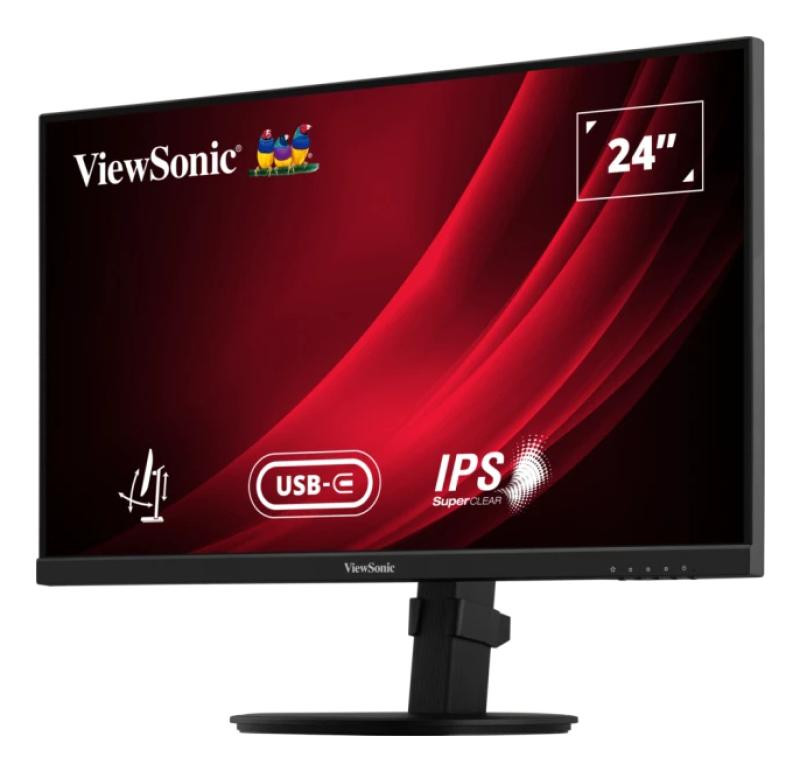 Monitor Consumer ViewSonic VG2409-MHDU-2, 23.8", 1920 x 1080 pixeli, Black, 3 ani Garantie - imaginea 1