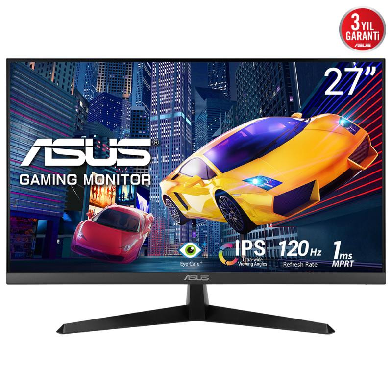 Monitor Gaming ASUS VY279HGR, 27", 1920 x 1080 pixeli, Black, 3 ani Garantie - imaginea 1