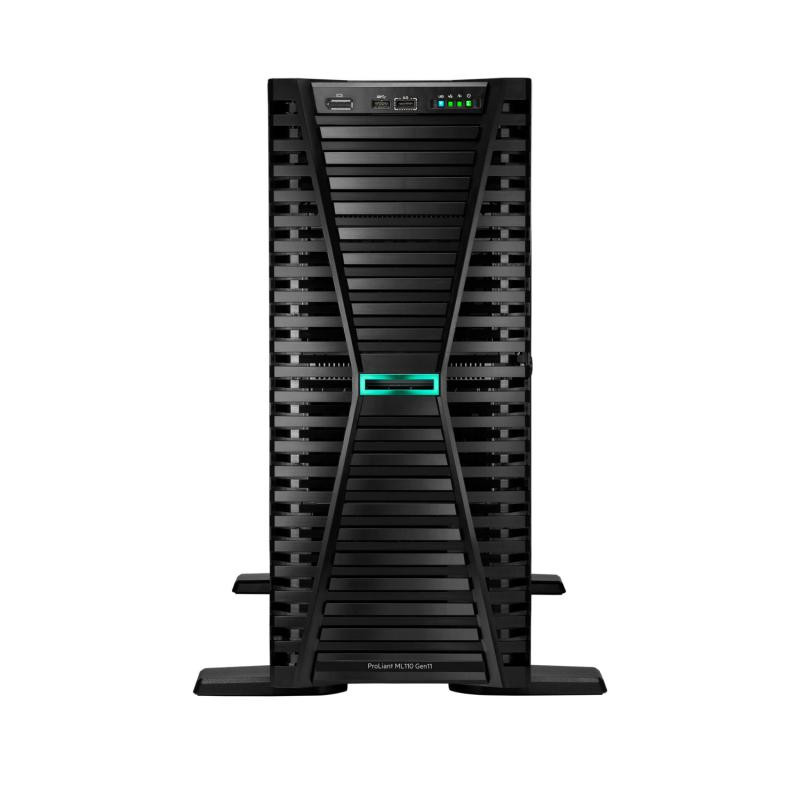 HPE ProLiant ML110 Gen11 4510 12-core 1P 64GB-R MR408i-o 8SFF 2x480GB SSD 2x1000W RPS EU Server - imaginea 7