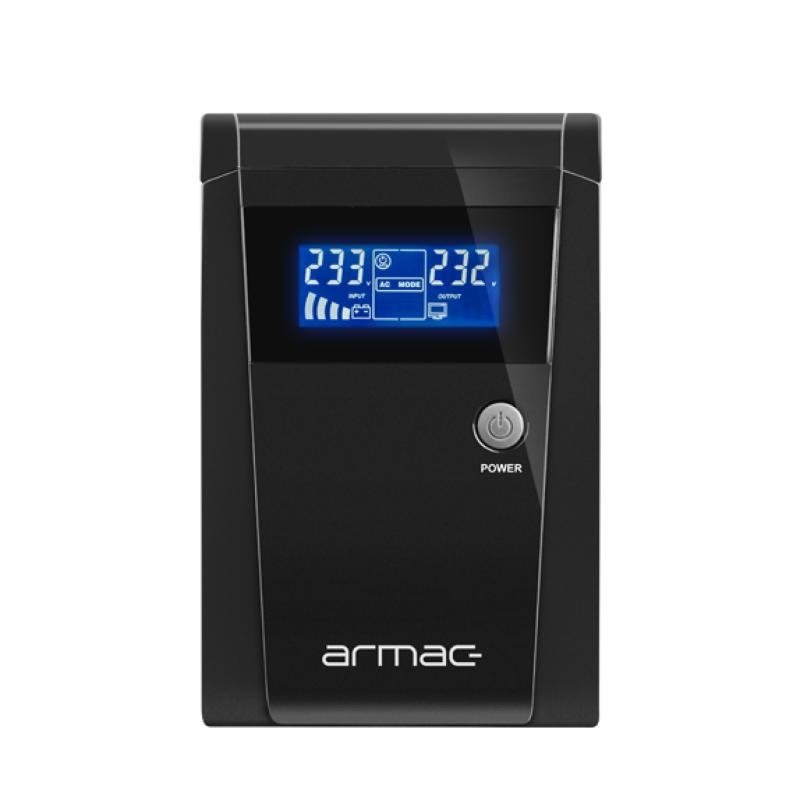 UPS ARMAC OFFICE Line-Interactive 1500, 1050W, LCD, Tower - imaginea 1