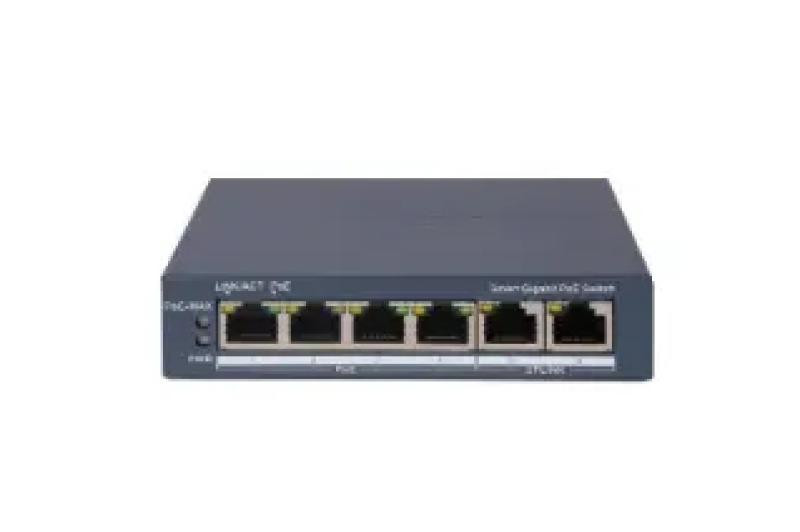 SWITCH POE 4PORTURI 60W - imaginea 1
