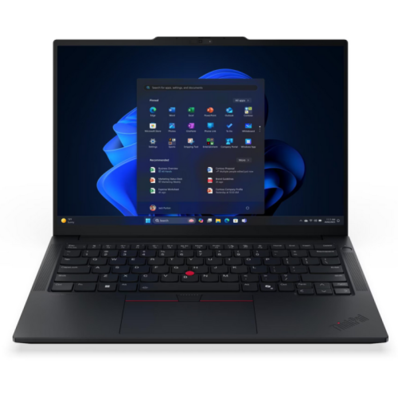 Laptop Business Lenovo ThinkPad E14 Gen 7, cu procesor AMD Ryzen 7 250, 14'' IPS, 32 GB DDR5, 1 TB SSD, AMD Radeon 780M, Fara OS, 3 ani Garantie - imaginea 1