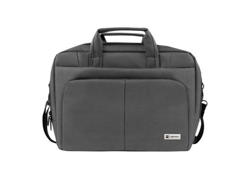 Geanta laptop NATEC Gazelle, Gri, 2 ani Garantie - imaginea 1